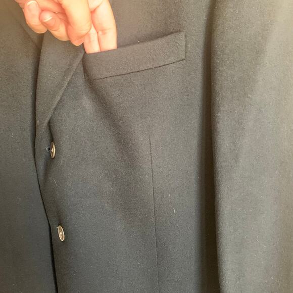 Nordstrom Tallia Sartoria Mongolian Cashmere Blazer Suit Jacket - Picture 5 of 8